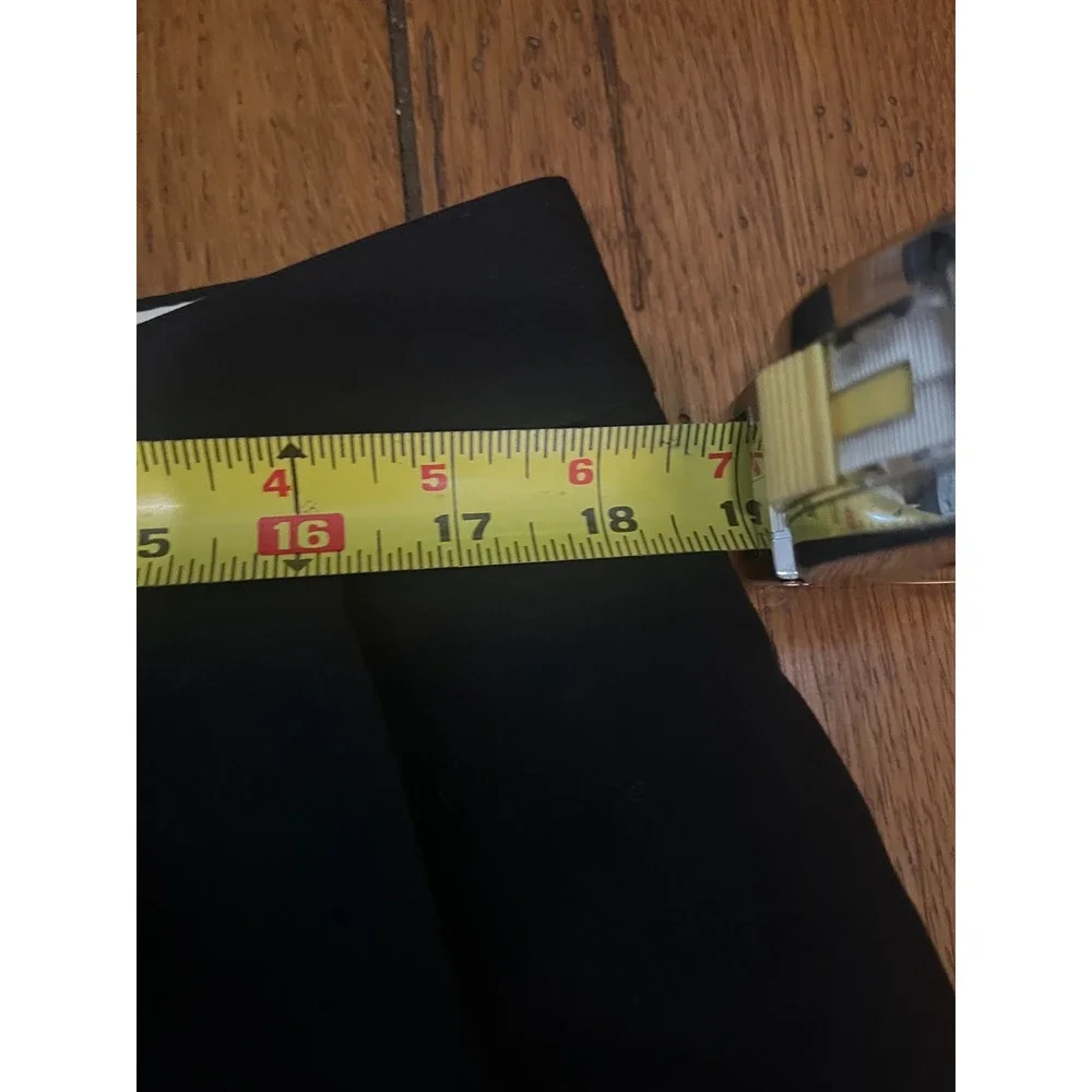 Geoffrey Beene Mens Black Double Pleated Cuffed Dress Pants Trousers 38x30